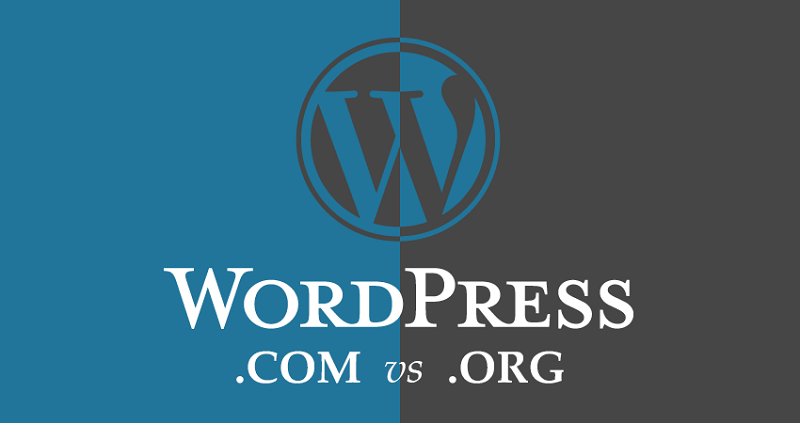 WordPress.com和WordPress.org有什么不同，网站建设选哪个