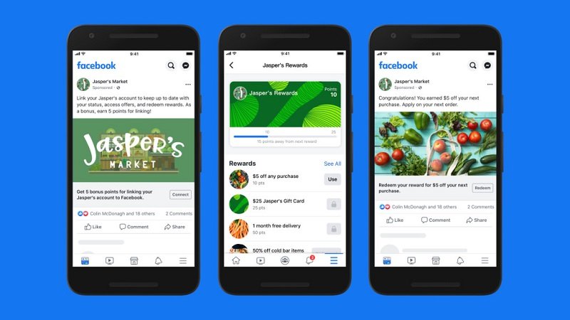 Facebook宣布推出Shops功能，允许企业在Facebook和Instagram上建立免费店面