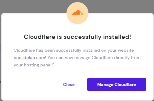 如何在Hositnger主机开启Cloudflare服务，Hositnger主机Cloudflare CDN使用教程