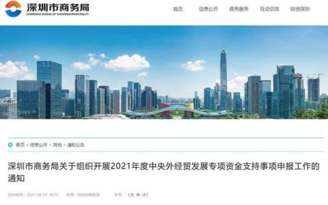 深圳专项资金扶持跨境独立站，单项补贴200万！